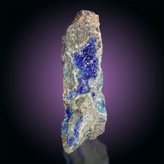 Linarite-Mammoth-Saint Anthony Mine | Tiger | Mammoth | Pinal Co. | Arizona | USA